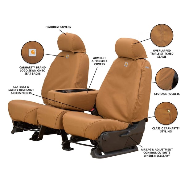 Picture of Covercraft SSC2372CABN Carhartt SeatSaver Seat Protector