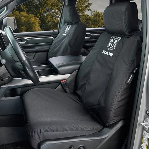 Picture of Covercraft SSR8484FR11WFBK SeatSaver Waterproof Seat Cover - Black