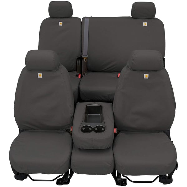 Picture of Covercraft GTF89CAGY Carhartt SeatSaver Custom Seat Cover Gravel - Gray