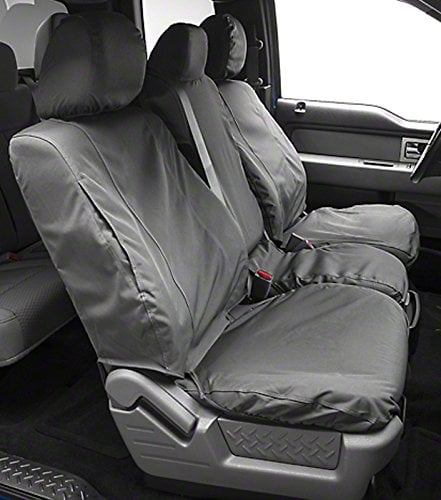 Picture of Covercraft SS3442WFBK SeatSaver Waterproof Front Seat Cover - Black