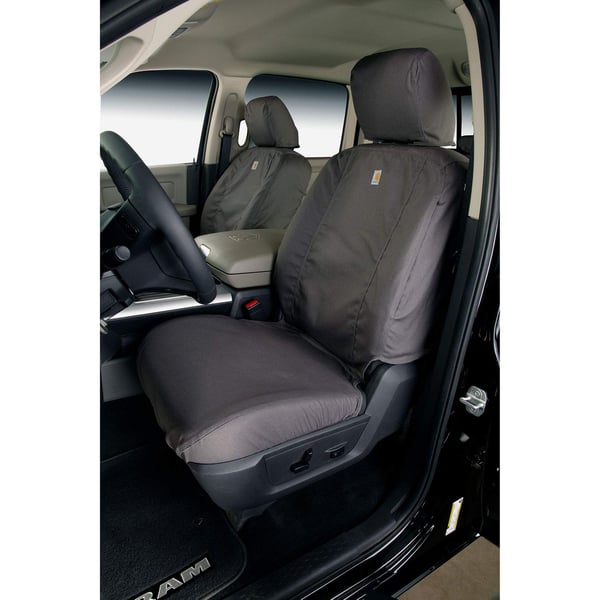 Picture of Covercraft GTC1255CAGY Carhartt SeatSaver Custom Seat Cover Gravel