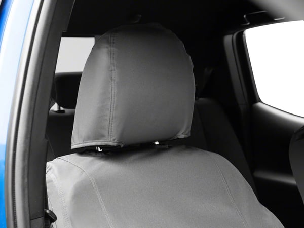 Picture of Covercraft SS2252WFGY Waterproof Polyester SeatSaver Front Row Seat Covers Grey