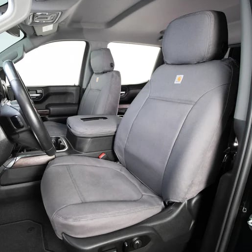 Picture of Covercraft GTS4123CAGY Carhartt SeatSaver Custom Seat Cover Gravel