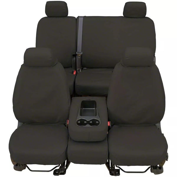 Picture of Covercraft SS2371WFBK SeatSaver Waterproof Polyester Custom Seat Cover Black