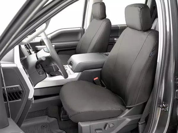 Picture of Covercraft SS2517PCTP Polycotton SeatSaver Custom Front Row Seat Cover Taupe