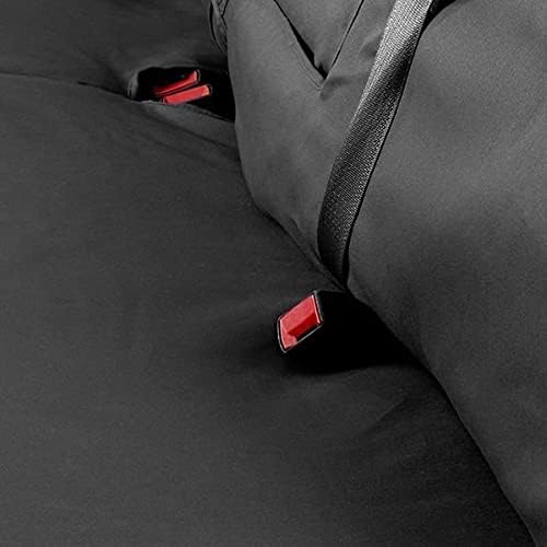 Picture of Covercraft SS8506PCCH Polycotton SeatSaver Custom Second Row Seat Cover Charcoal