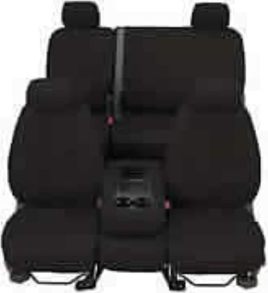Picture of Covercraft SS3412PCCH Polycotton SeatSaver Custom Front Row Seat Cover Charcoal