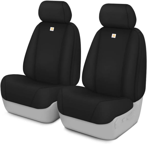 Picture of Covercraft SSC2512COBK SeatSaver Front Seat Cover - Charcoal