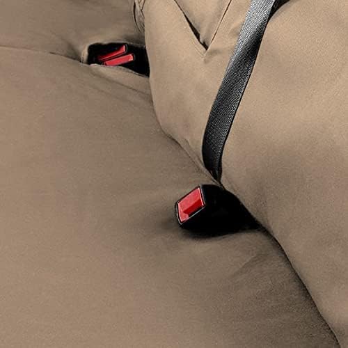 Picture of Covercraft SS3349PCTP Polycotton SeatSaver Custom Front Row Seat Covers Taupe