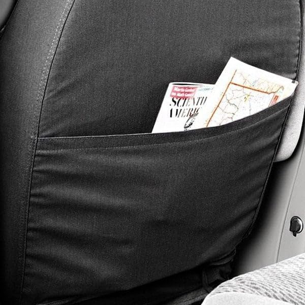 Picture of Covercraft SS8486WFGY Waterproof Polyester Seatsaver Custom Second Row Seat Covers Grey