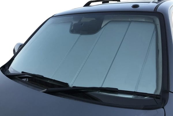Picture of Covercraft UV11085SV Custom Windshield Sunscreen Window Cover - UVS100 Silver