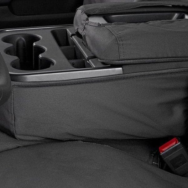 Picture of Covercraft SS8486WFGY Waterproof Polyester Seatsaver Custom Second Row Seat Covers Grey