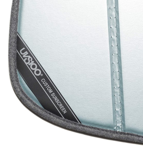 Picture of Covercraft UV11704BL Custom Interior Windshield Sunscreen Blue Metallic Window Cover - UVS100