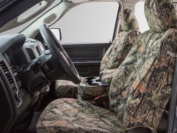Picture of Covercraft SSC3259CAMB Carhartt Mossy Oak Camo SeatSaver Front Row Seat Cover