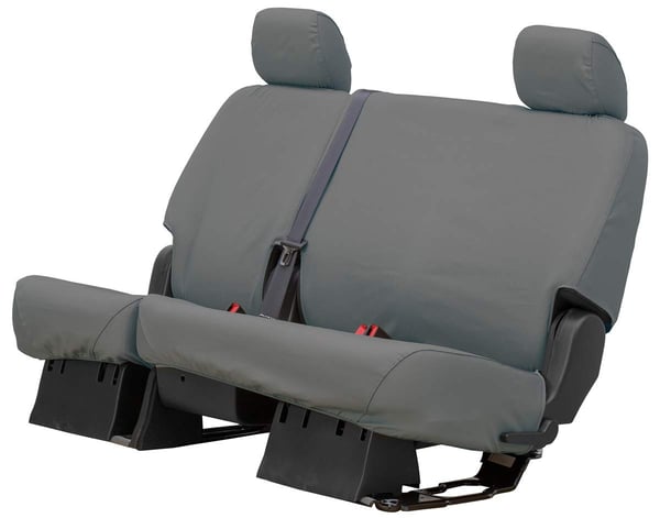 Picture of Covercraft SS7454PCGY Polycotton Seatsaver Custom Second Row Seat Cover - Grey