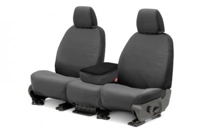Show details for Covercraft SS2459PCGY Polycotton Seatsaver Custom Seat Cover Grey