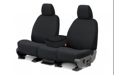 Show details for Covercraft SS2462PCCH Polycotton SeatSaver Custom Front Row Seat Covers Charcoal