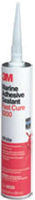 Picture of 3M 06520 Marine Adhesive Sealant 5200 Fast Cure White 10 oz Cartridge