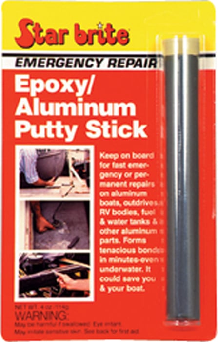 Show details for Starbrite 087004 Emergency Repair Epoxy Aluminum Putty Stick