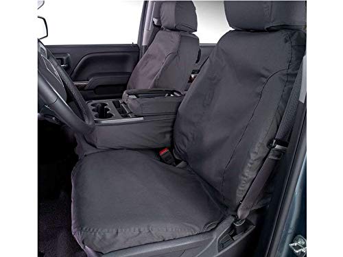 Show details for Covercraft SS8486PCCH Polycotton SeatSaver Custom Second Row Seat Covers Charcoal