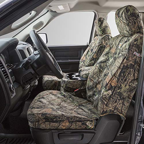 Show details for Covercraft SSC2485CAMB Carhartt Mossy Oak Camo SeatSaver Front Row Seat Cover Duck Weave Break-Up Country