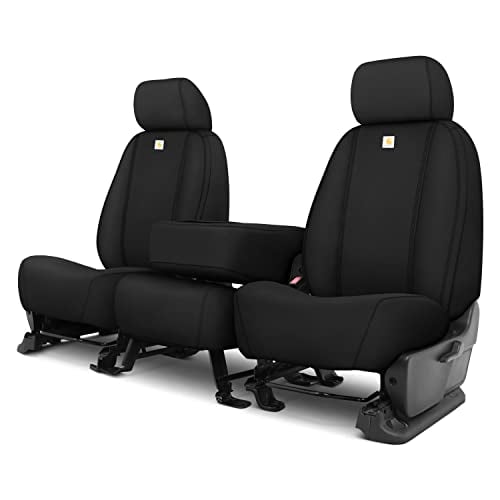 Show details for Covercraft SSC3446COBK Carhartt Super Dux SeatSaver Front Seat Cover - Black Cordura