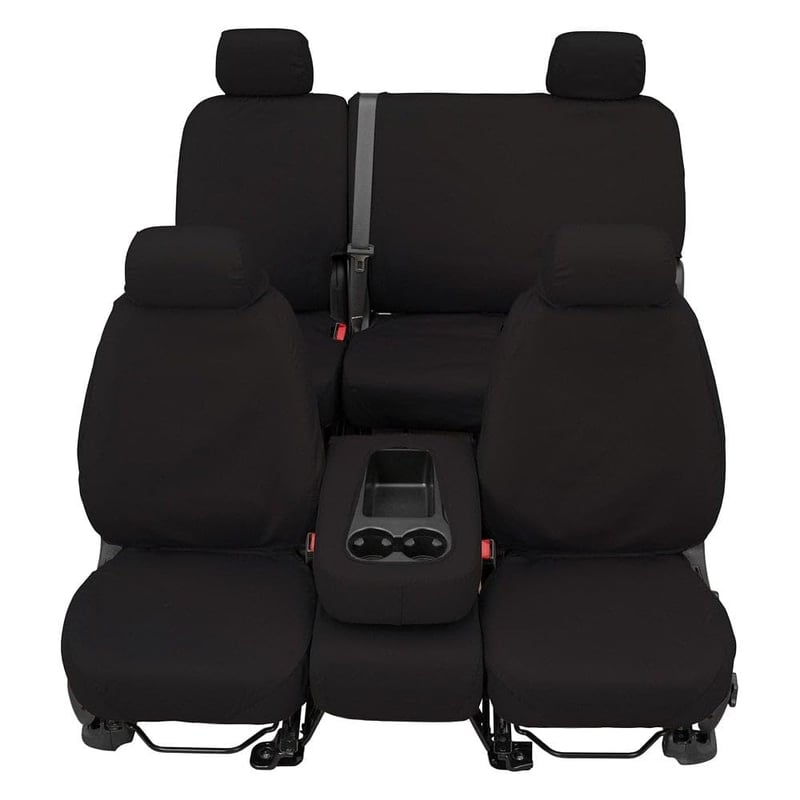 Picture of Covercraft SS2544PCCH Seatsaver Polycotton Custom Seat Cover 1st Row Charcoal