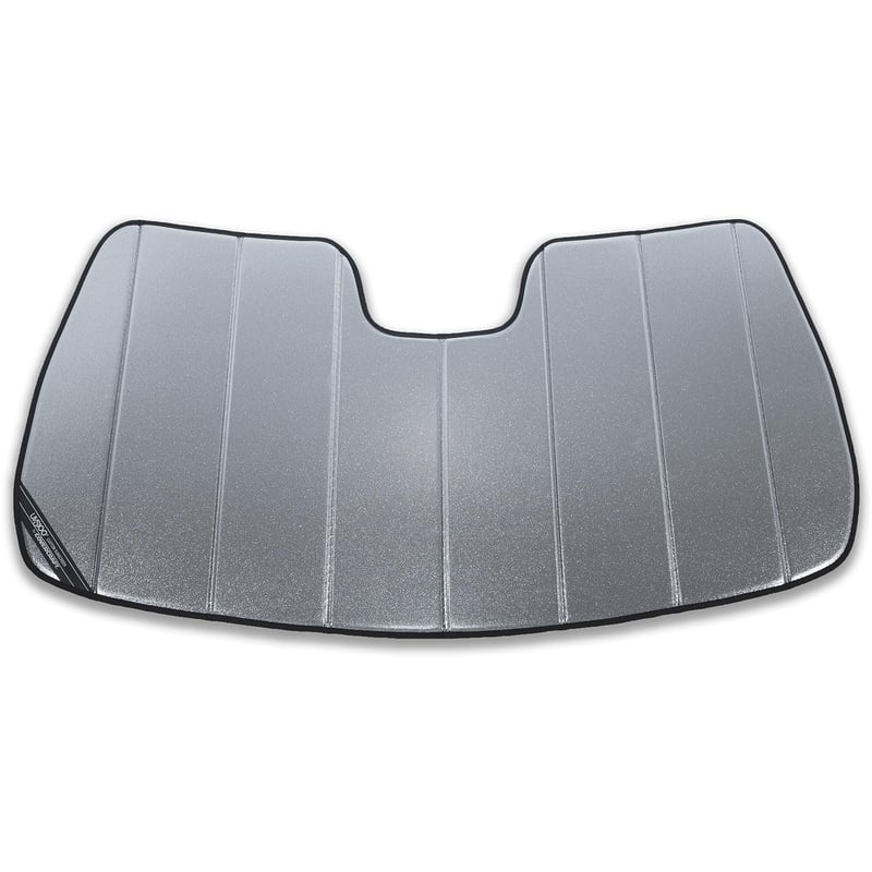 Show details for Covercraft UV11744GS Premier Series Custom Windshield Sunscreen Galaxy Silver Window Shade - UVS100