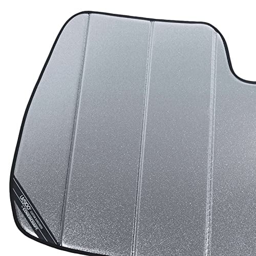 Picture of Covercraft UV11707GS Premier Series Custom Sunscreen Galaxy Silver Window Shade - UVS100