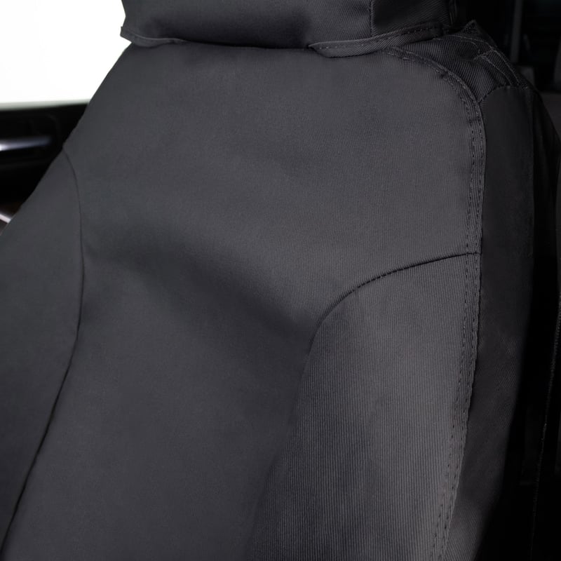Show details for Covercraft SS8553PCCH Polycotton Custom Seat Cover 2nd Row Bench Charcoal