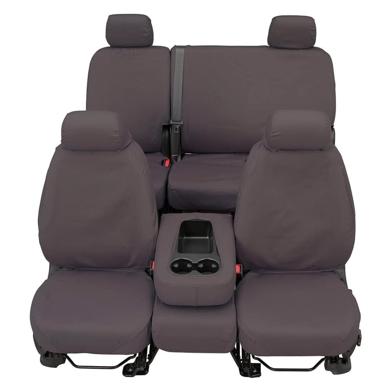 Show details for Covercraft SS7521PCGY Polycotton SeatSaver Custom Third Row Seat Cover - Grey