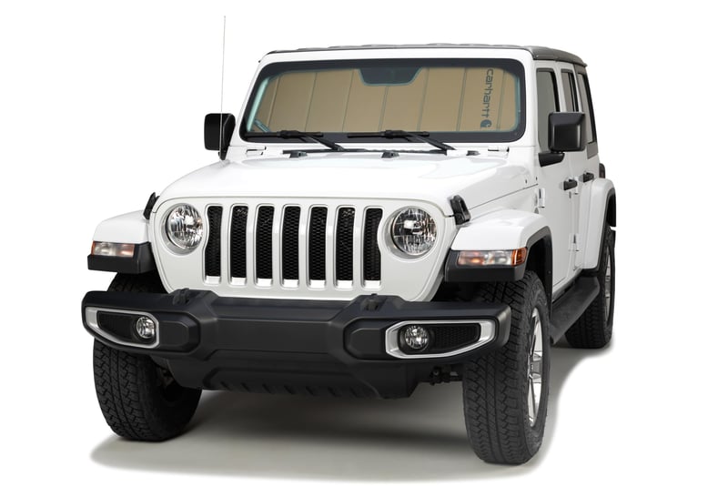 Show details for Covercraft UVC11908BN Carhartt UVS100 Custom-Fit Windshield Sunscreen Brown