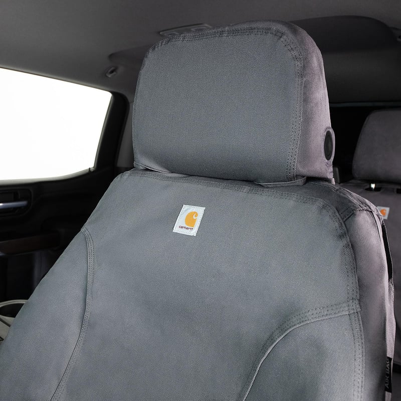 Picture of Covercraft SSC2615CAGY Carhartt SeatSaver Custom Seat Covers Gravel Duckweave