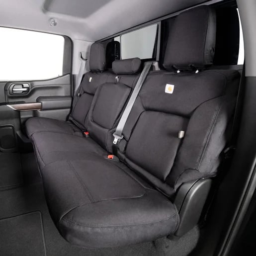 Show details for Covercraft GTT4384ABCOBK Carhartt Super Dux PrecisionFit Custom Third Row Seat Covers Black