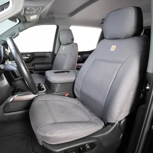 Picture of Covercraft GTC4408ABCAGY Carhartt PrecisionFit Front Seat Covers Gravel