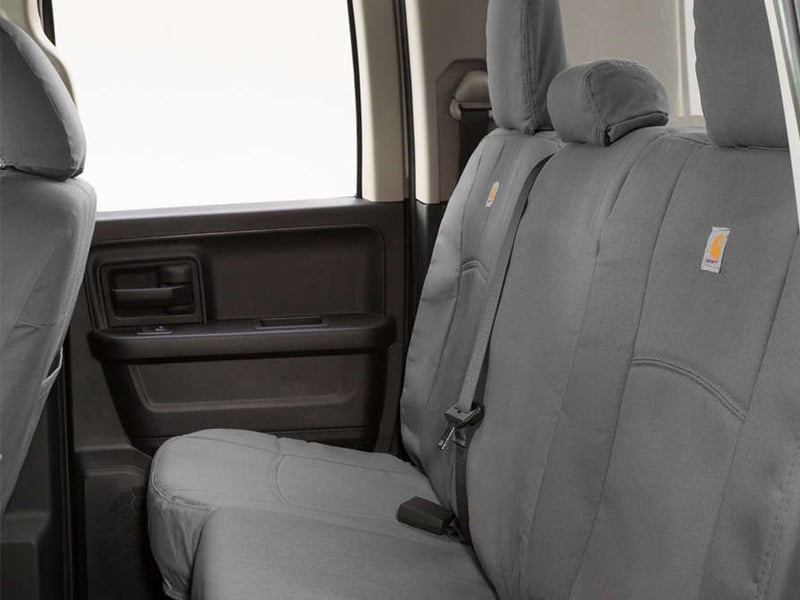 Show details for Covercraft GTC4139CAGY Carhartt PrecisionFit Second Row Seat Cover Gravel