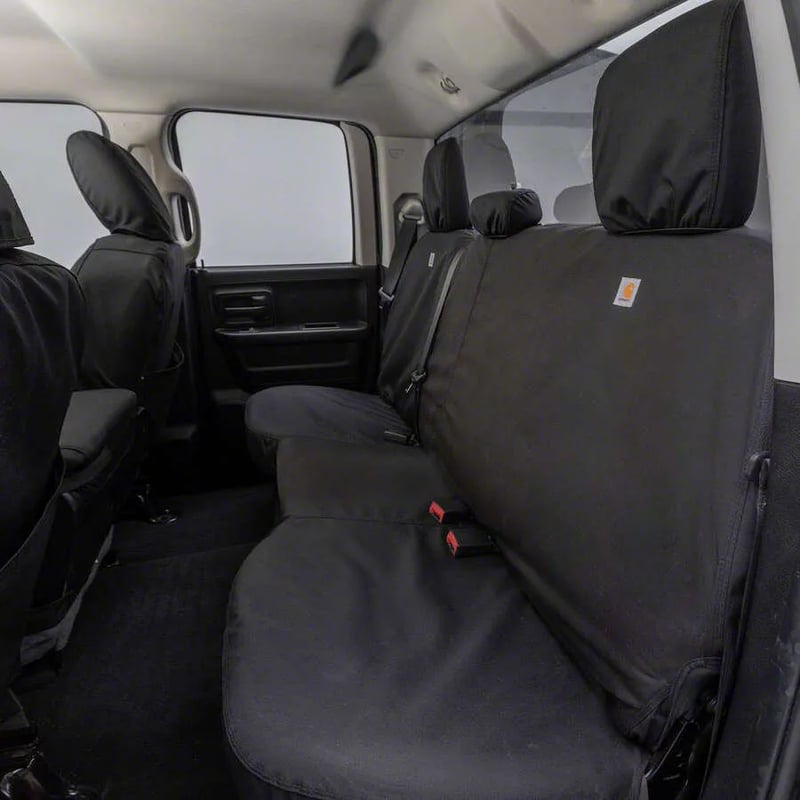Picture of Covercraft SSC8542COBK Carhartt Super Dux SeatSaver Second Row Seat Cover Black