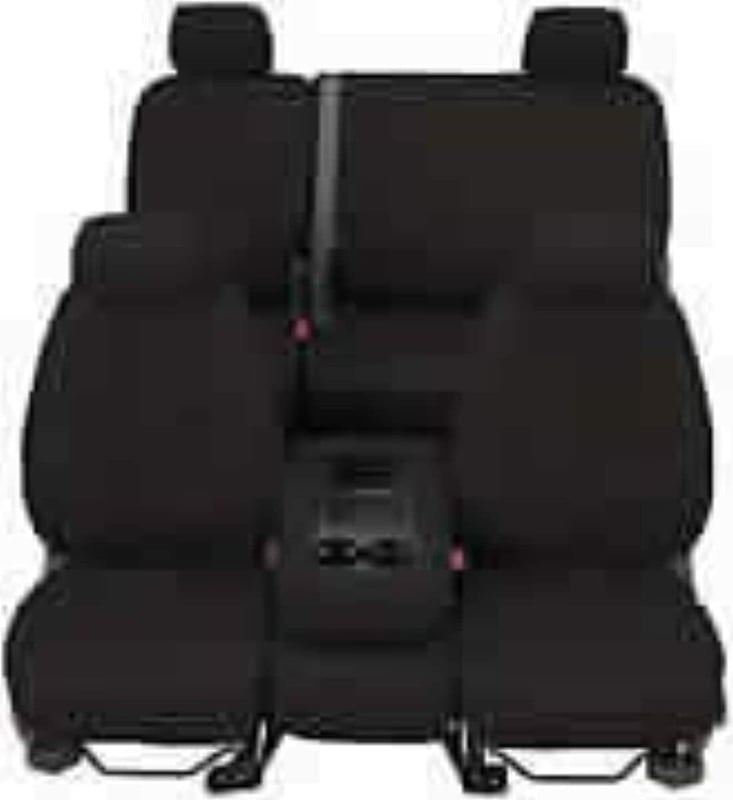 Picture of Covercraft SS3412PCCH Polycotton SeatSaver Custom Front Row Seat Cover Charcoal
