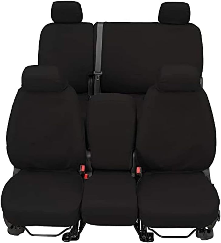 Show details for Covercraft SS3445PCCH Polycotton SeatSaver Custom Front Row Seat Covers Charcoal