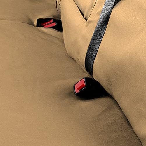 Picture of Covercraft SS3359PCTN Polycotton Seatsaver Custom Front Row Seat Cover - Tan