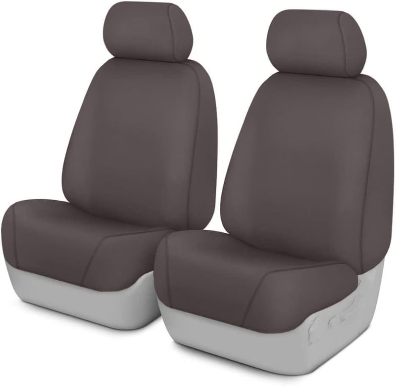 Show details for Covercraft SS2552PCGY Polycotton SeatSaver Custom Front Row Seat Covers - Grey