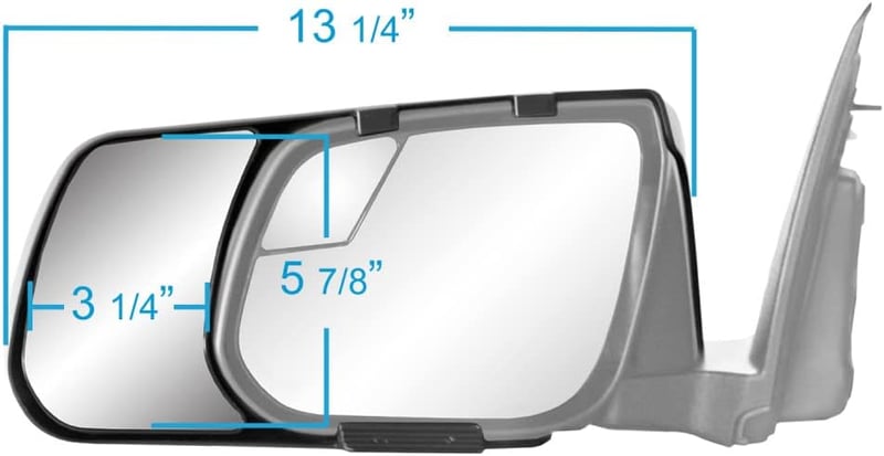 Picture of K-Source 80940 Replacement Side View Mirror for Chevrolet Colorado GMC Canyon