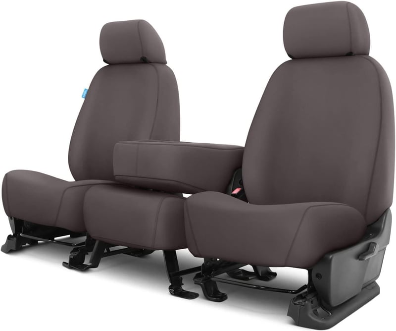 Show details for Covercraft SS3479PCGY Polycotton SeatSaver Custom Front Row Seat Covers - Grey