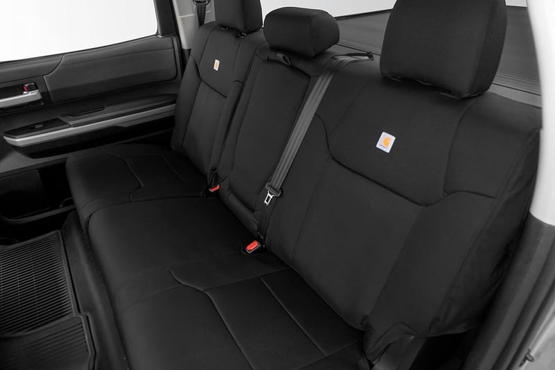 Picture of Covercraft GTC1241COBK Carhartt Super Dux PrecisionFit 2nd Row Custom Seat Covers Black