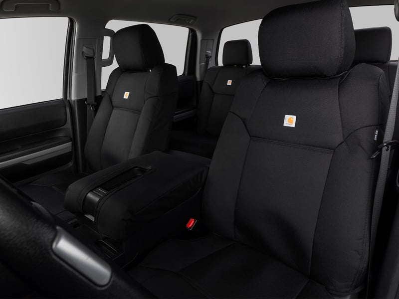 Show details for Covercraft GTD4180ABCOBK Carhartt Super Dux PrecisionFit Seat Covers RAM 2500 40/20/40 Split Bench Black