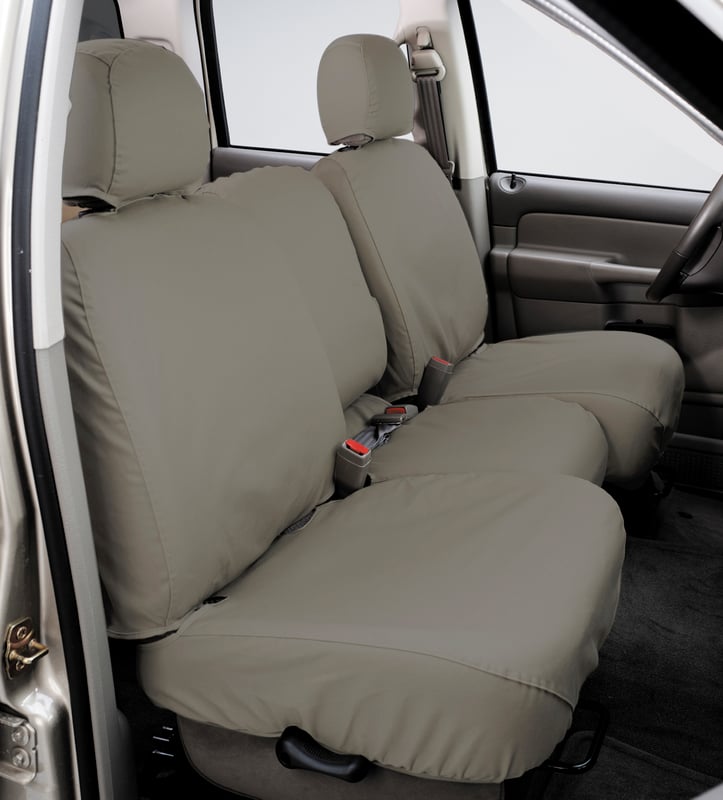 Show details for Covercraft Polycotton SeatSaver Custom Front Row Seat Covers Misty