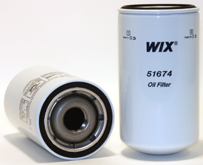 Picture of WIX Racing Filters 51674 Spin-On Racing Oil Filter