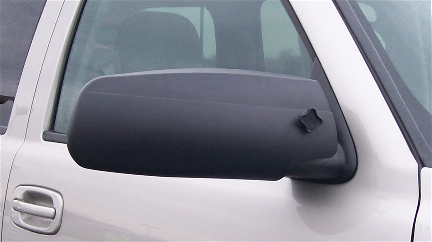 CIPA 10900 Custom Towing Mirror Sleeve - Universal Clip-On Extension Mirrors