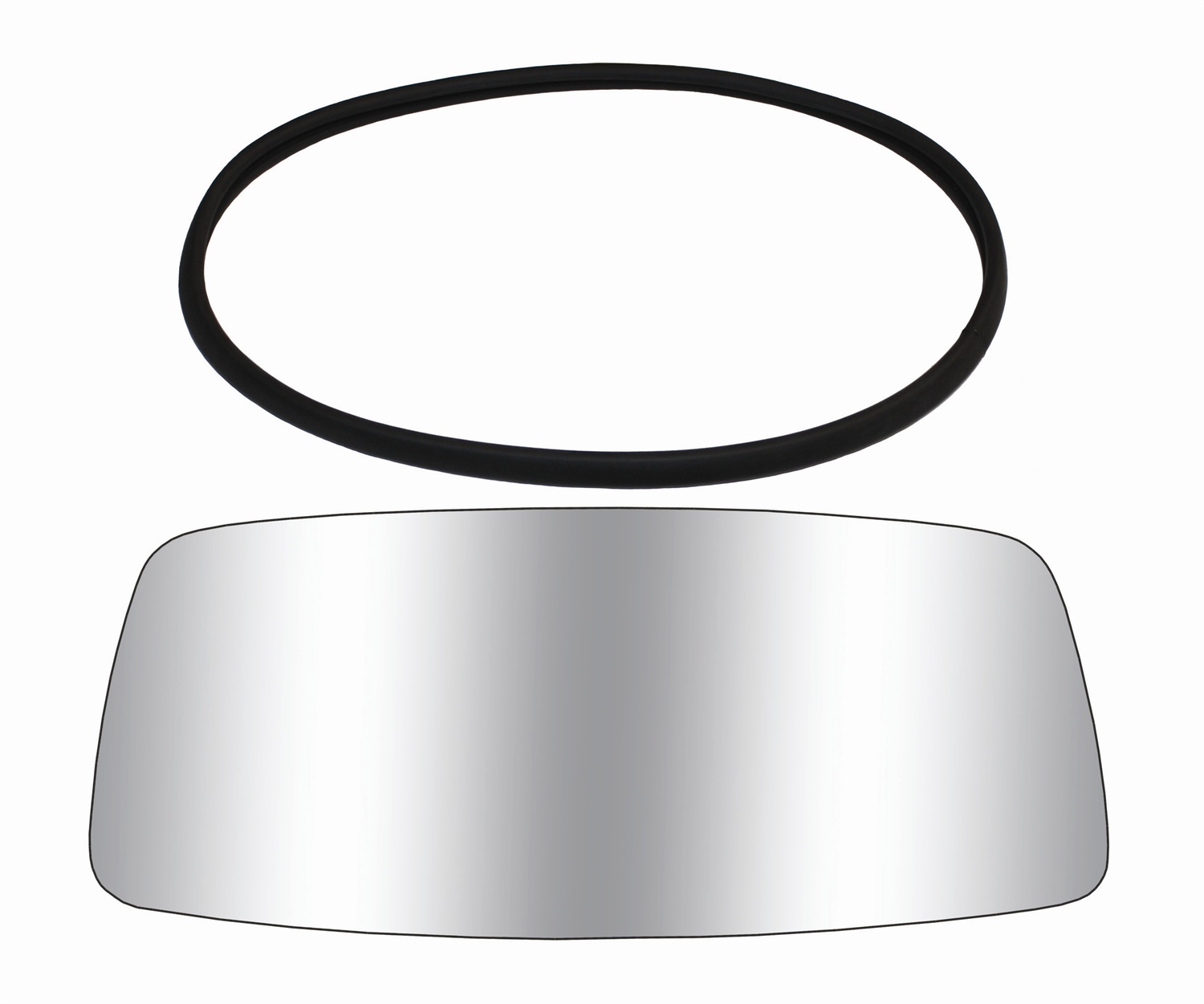 CIPA 01361 Replacement Glass - Tournament Style Marine Mirror Glass. Housing Not Included