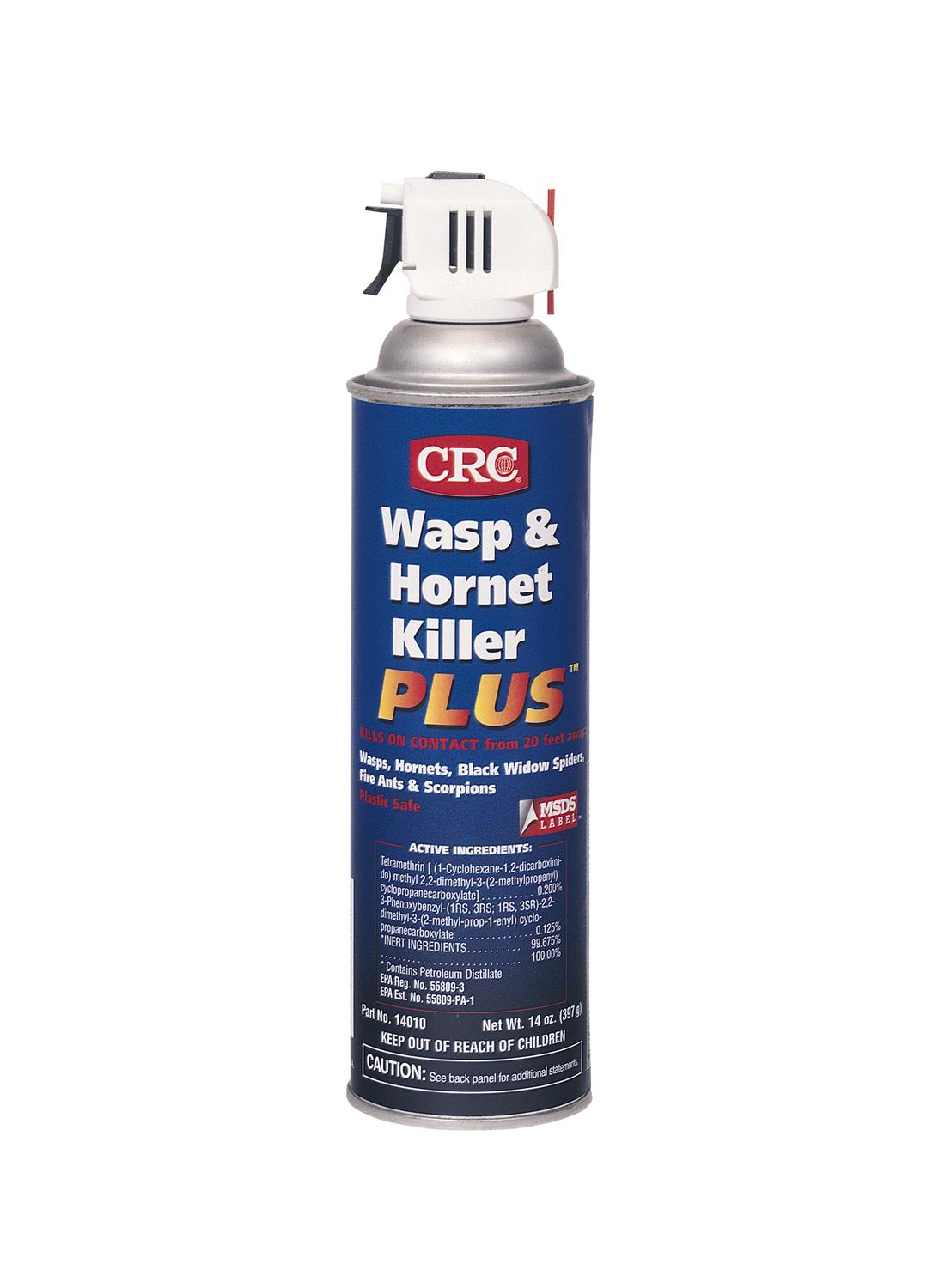 CRC Industries 14010 Wasp & Hornet Killer Plus Insecticide Spray